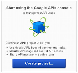 Create API project